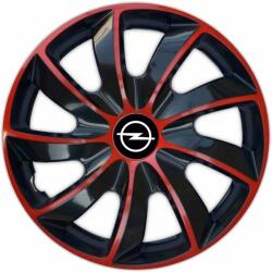 NRM Capace pentru OPEL 14", QUAD BICOLOR ROȘU 4bc