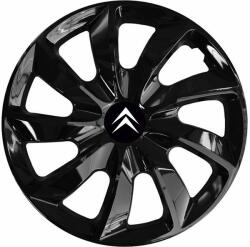 NRM Capace pentru roți CITROEN 16", STIG NEGRU VOPSIT 4bc