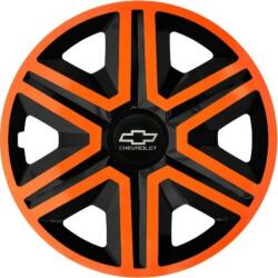 NRM Capace pentru CHEVROLET 14", ACTION DOUBLECOLOR PORTOCALIU-NEGRU 4bc