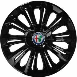 NRM Capace pentru ALFA ROMEO 16", STRONG NEGRU VOPSIT 4bc