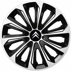 NRM Capace pentru CITROEN 15", STRONG DUOCOLOR ALB-NEGRU 4bc