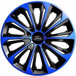 NRM Capace pentru roți FORD 14", STRONG DUOCOLOR ALBASTRU-NEGRU 4bc