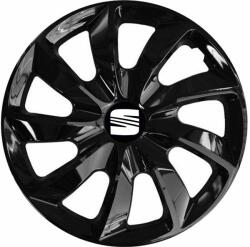 NRM Capace pentru SEAT 15", STIG NEGRU VOPSIT 4bc