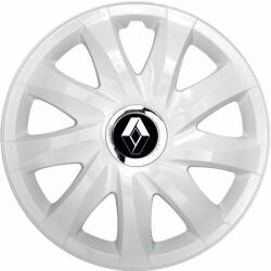 NRM Capace pentru RENAULT 16", DRIFT ALB VOPSIT 4bc