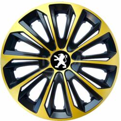 NRM Capace pentru roți PEUGEOT 16", STRONG EXTRA aurii 4bc