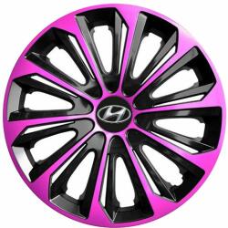 NRM Capace pentru HYUNDAI 16", STRONG DUOCOLOR ROZ-NEGRU 4bc