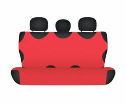 Kegel Husă scaune mașină COTTON pentru bacheta din spate întreagă roșu Citroen C4 Picasso 2006-2013