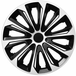 NRM Capace pentru SKODA 15", STRONG DUOCOLOR ALB-NEGRU 4bc