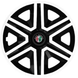 NRM Capace pentru ALFA ROMEO 16", ACTION DOUBLECOLOR ALB-NEGRU 4KS
