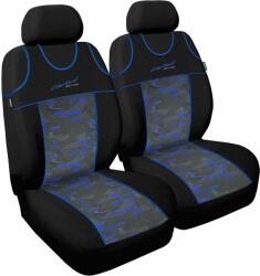 AUTO-DEKOR Husă scaune mașină Limited, albastru, pentru față 2bc