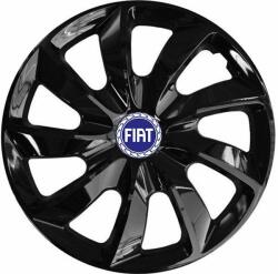 NRM Capace pentru roți FIAT BLUE 14", STIG NEGRU VOPSIT 4bc