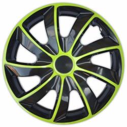 NRM Capace pentru SKODA 16", QUAD BICOLOR VERDE 4bc