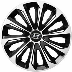NRM Capace pentru HYUNDAI 16", STRONG DUOCOLOR ALB-NEGRU 4bc