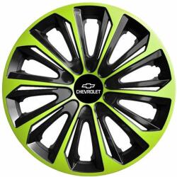 NRM Capace pentru CHEVROLET 16", STRONG DUOCOLOR VERDE-NEGRU 4bc