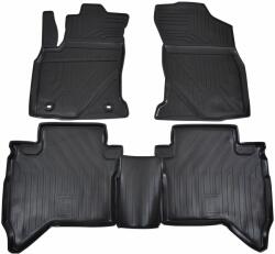 J&J Automotive Covoare cauciuc pentru TOYOTA Hilux 2015-up 4 buc