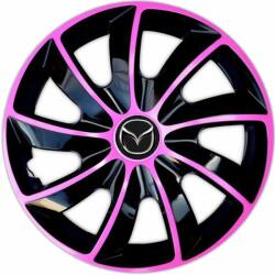 NRM Capace pentru MAZDA 16", QUAD BICOLOR ROZ 4bc