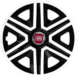 NRM Capace pentru FIAT 14", ACTION DOUBLECOLOR ALB-NEGRU 4KS