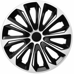 NRM Capace pentru roți SKODA 14", STRONG DUOCOLOR ALB-NEGRU 4bc