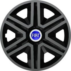 NRM Capace pentru FIAT BLUE 15", ACTION DOUBLECOLOR GRAFIT-NEGRU 4bc