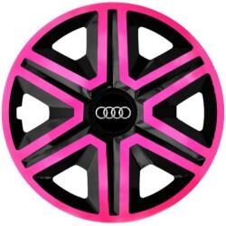 NRM Capace pentru AUDI 14", ACTION DOUBLECOLOR ROZ-NEGRU 4bc