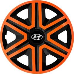 NRM Capace pentru HYUNDAI 14", ACTION DOUBLECOLOR PORTOCALIU-NEGRU 4bc