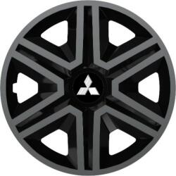 NRM Capace pentru MITSUBISHI 14", ACTION DOUBLECOLOR GRAFIT-NEGRU 4bc