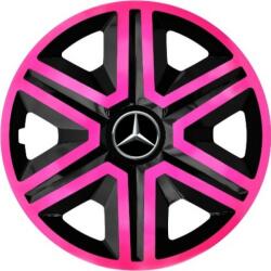 NRM Capace pentru MERCEDES 14", ACTION DOUBLECOLOR ROZ-NEGRU 4bc