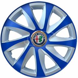 NRM Capace pentru roți ALFA ROMEO 14", DRIFT EXTRA albastru-argintiu 4bc