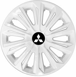 NRM Capace pentru roți MITSUBISHI 14", STRONG ALB VOPSIT 4bc