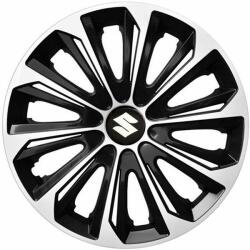NRM Capace pentru SUZUKI 16", STRONG DUOCOLOR ALB-NEGRU 4bc