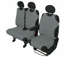 Kegel Husă scaune mașină COTTON DV 2+1 cenușie Nissan Primastar
