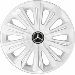 NRM Capace pentru roți MERCEDES 14", STRONG ALB VOPSIT 4bc