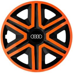 NRM Capace pentru AUDI 15", ACTION DOUBLECOLOR PORTOCALIU-NEGRU 4bc