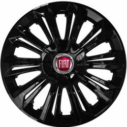NRM Capace pentru FIAT 15", STRONG NEGRU VOPSIT 4bc