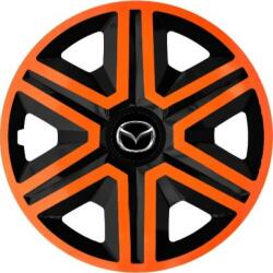 NRM Capace pentru MAZDA 14", ACTION DOUBLECOLOR PORTOCALIU-NEGRU 4bc