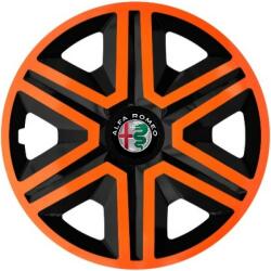 NRM Capace pentru ALFA ROMEO 15", ACTION DOUBLECOLOR PORTOCALIU-NEGRU 4bc