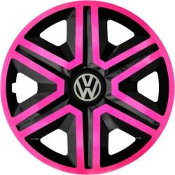 NRM Capace pentru VOLKSWAGEN 16", ACTION DOUBLECOLOR ROZ-NEGRU 4bc