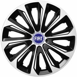 NRM Capace pentru FIAT BLUE 16", STRONG DUOCOLOR ALB-NEGRU 4bc