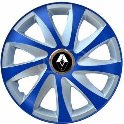NRM Capace pentru roți RENAULT 15", DRIFT EXTRA albastru-argintiu 4bc