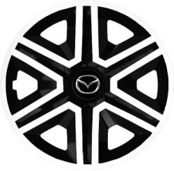 NRM Capace pentru MAZDA 14", ACTION DOUBLECOLOR ALB-NEGRU 4KS