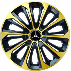 NRM Capace pentru roți MERCEDES 14", STRONG EXTRA aurii 4bc