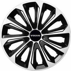 NRM Capace pentru roți VOLVO 14", STRONG DUOCOLOR ALB-NEGRU 4bc