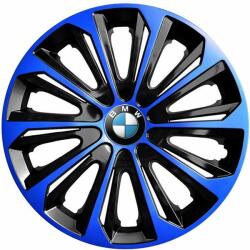 NRM Capace pentru roți BMW 14", STRONG DUOCOLOR ALBASTRU-NEGRU 4bc