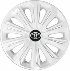 NRM Capace pentru roți TOYOTA 14", STRONG ALB VOPSIT 4bc