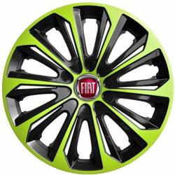 NRM Capace pentru FIAT 16", STRONG DUOCOLOR VERDE-NEGRU 4bc