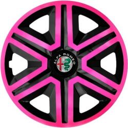 NRM Capace pentru ALFA ROMEO 16", ACTION DOUBLECOLOR ROZ-NEGRU 4bc