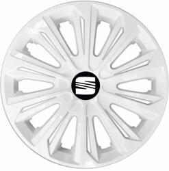 NRM Capace pentru roți SEAT 14", STRONG ALB VOPSIT 4bc