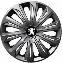 NRM Capace pentru roți PEUGEOT 14", STRONG GRAFIT LĂCUIT 4bc