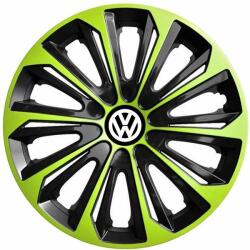 NRM Capace pentru VOLKSWAGEN 16", STRONG DUOCOLOR VERDE-NEGRU 4bc
