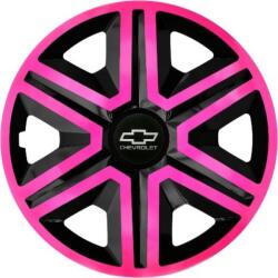 NRM Capace pentru CHEVROLET 14", ACTION DOUBLECOLOR ROZ-NEGRU 4bc